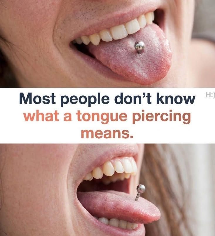 Tongue piercing: meaning and origin of a little-known symbol